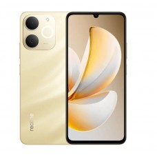Oferta Relâmpago Celular Realme Note 70 Dourado, 256GB, 8GB RAM, Câmera Dupla, Tela 6.7", IP54, Bateria 6300 mAh e Processador Unisoc T7250